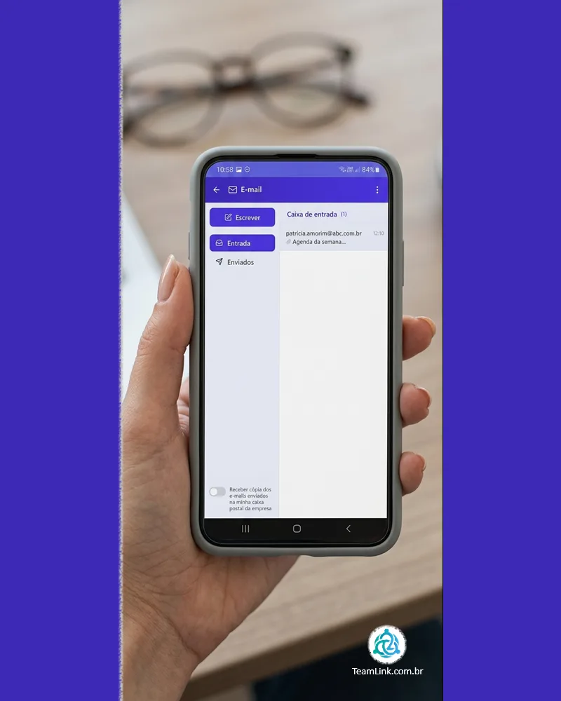 E-mail no celular